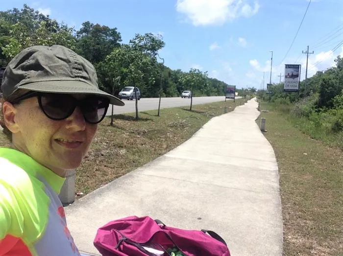 Tulum pista ciclabile