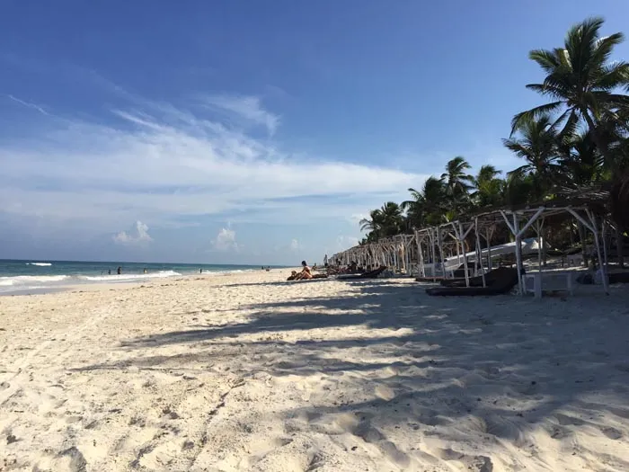 Tulum Hotel Papaya Playa Project spiaggia