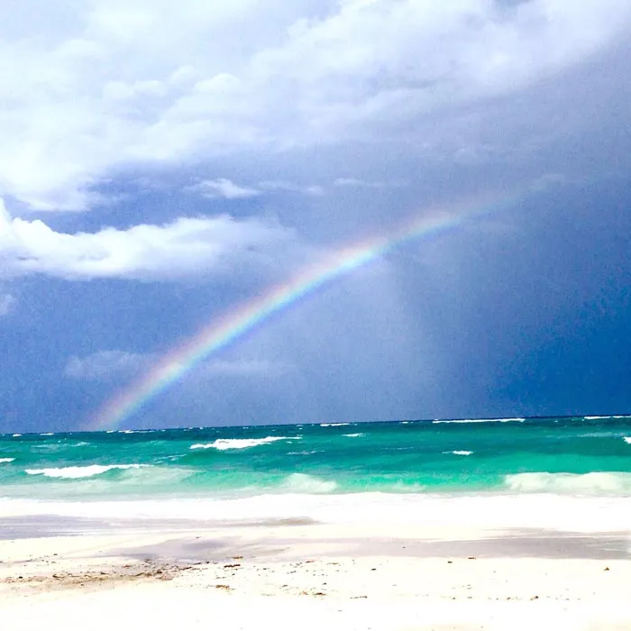 Tulum spiaggia